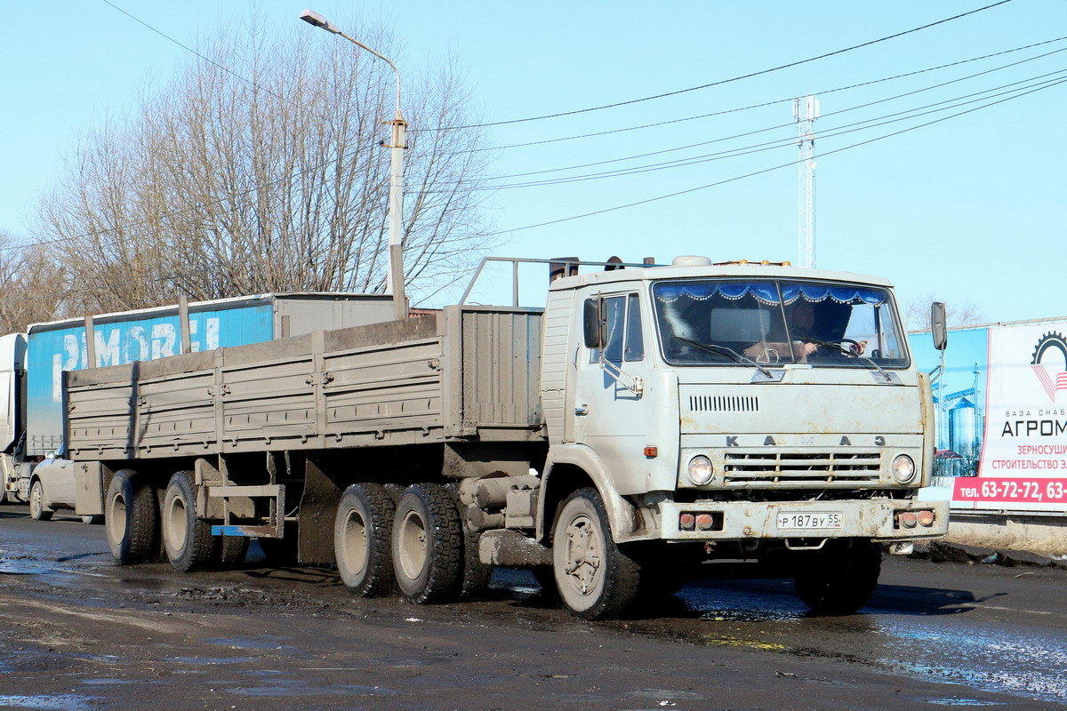 Омская область, № Р 187 ВУ 55 — КамАЗ-5410