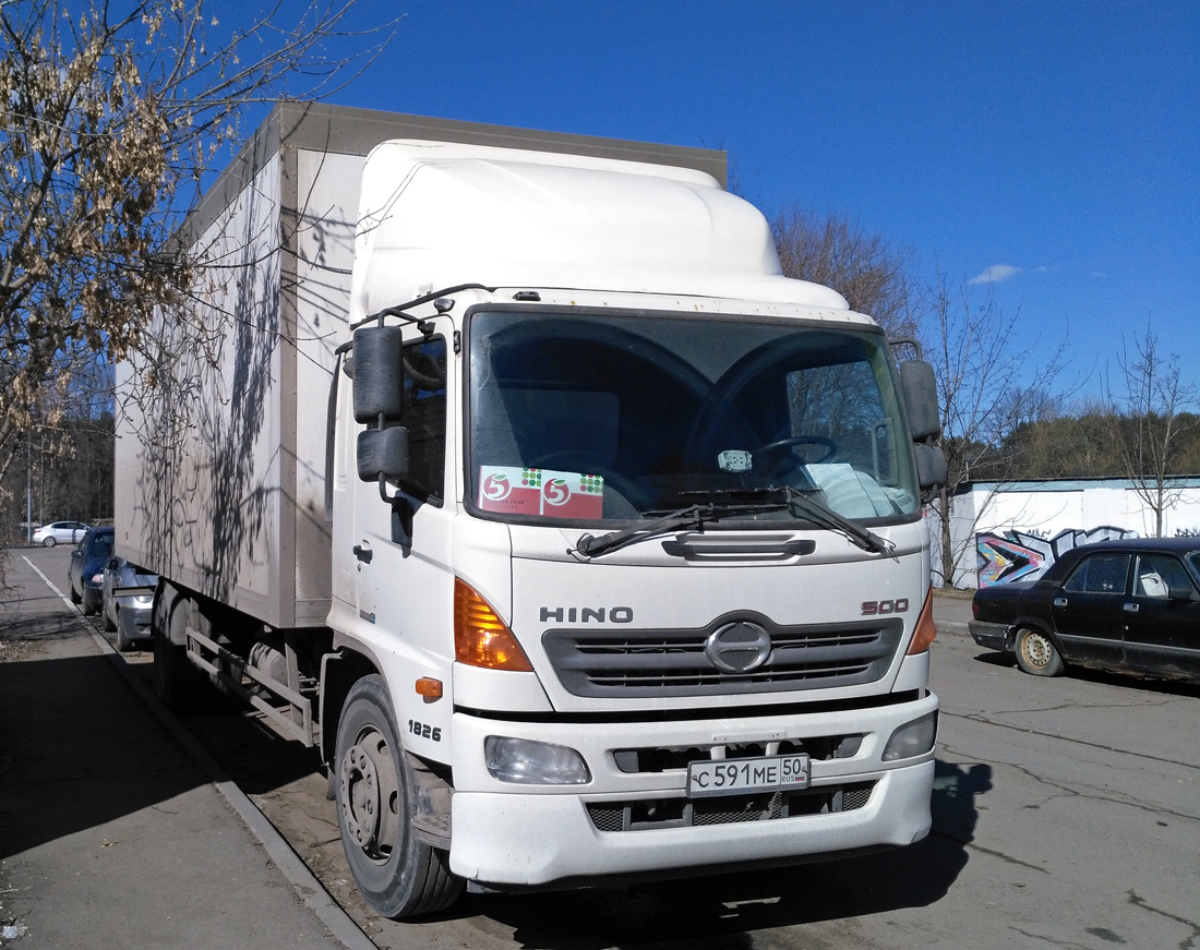 Московская область, № С 591 МЕ 50 — Hino 500