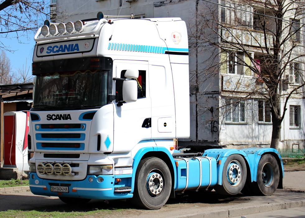 Одесская область, № ВН 0604 НА — Scania ('2004) R480