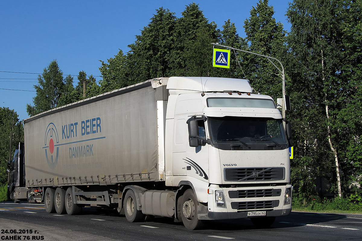 Рязанская область, № К 795 ОК 62 — Volvo ('2002) FH12.440