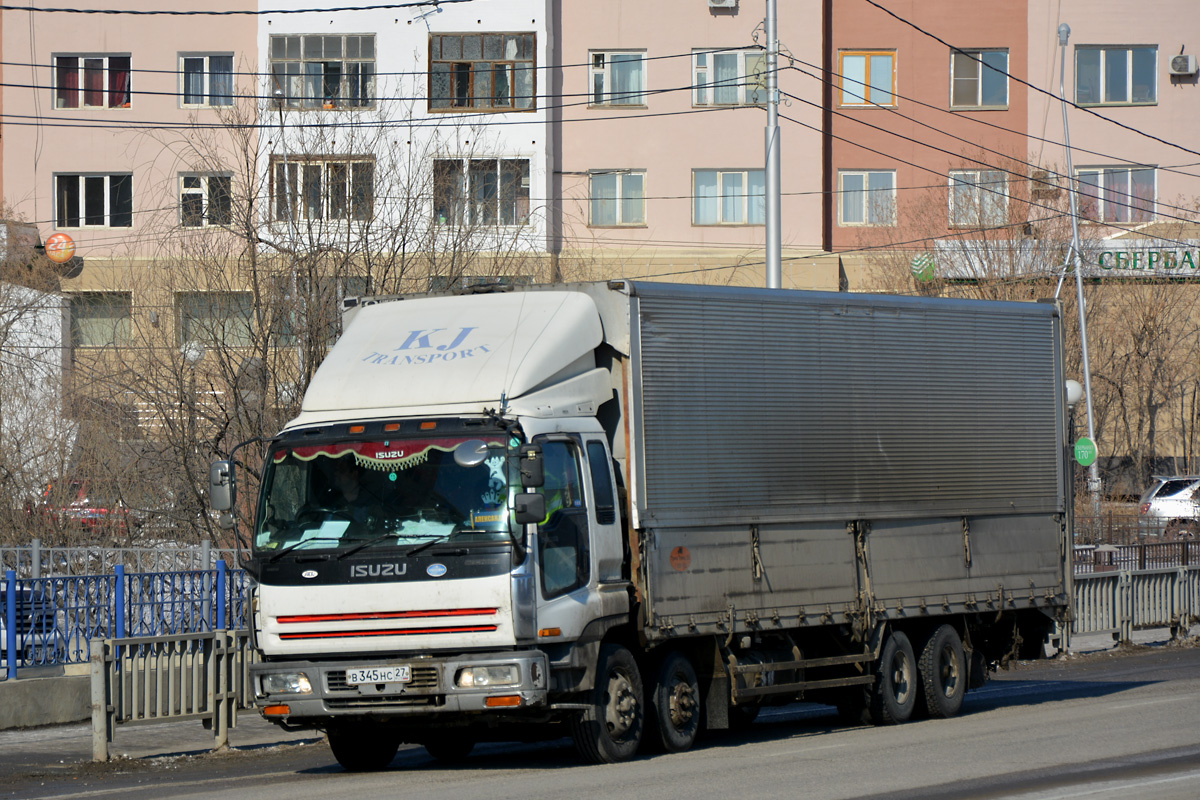 Хабаровский край, № В 345 НС 27 — Isuzu (общая модель)