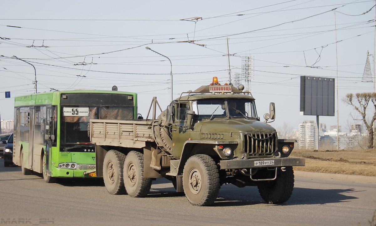 Красноярский край, № Р 189 РТ 24 — Урал-43203