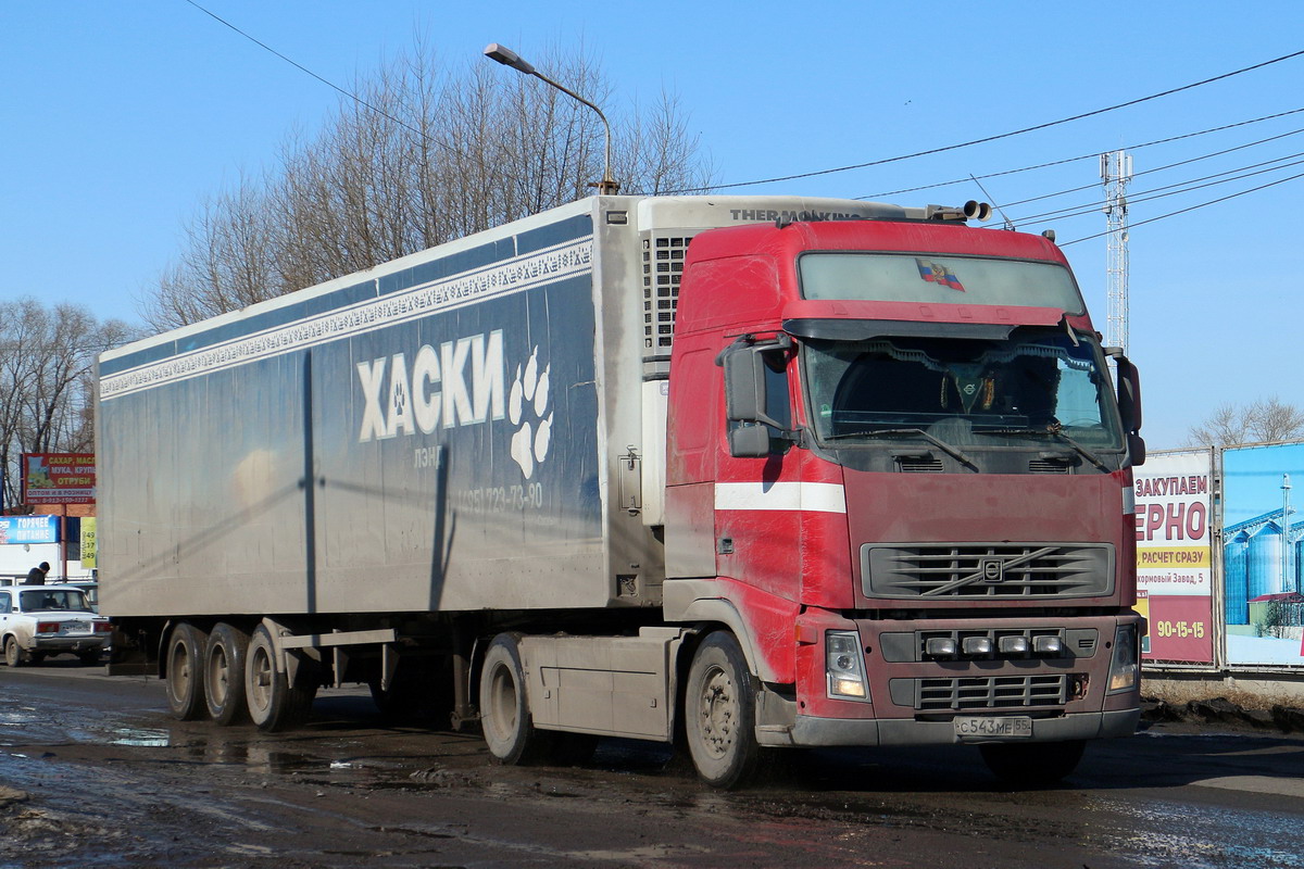 Омская область, № С 543 МЕ 55 — Volvo ('2002) FH-Series