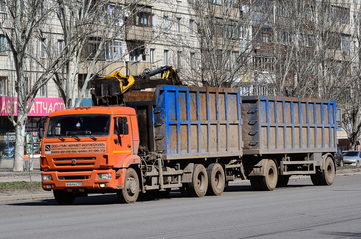 Волгоградская область, № В 464 АО 134 — КамАЗ-65115-A4