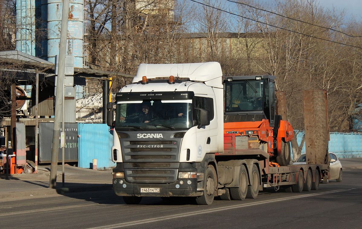 Москва, № Т 463 ТМ 197 — Scania ('2004) P380