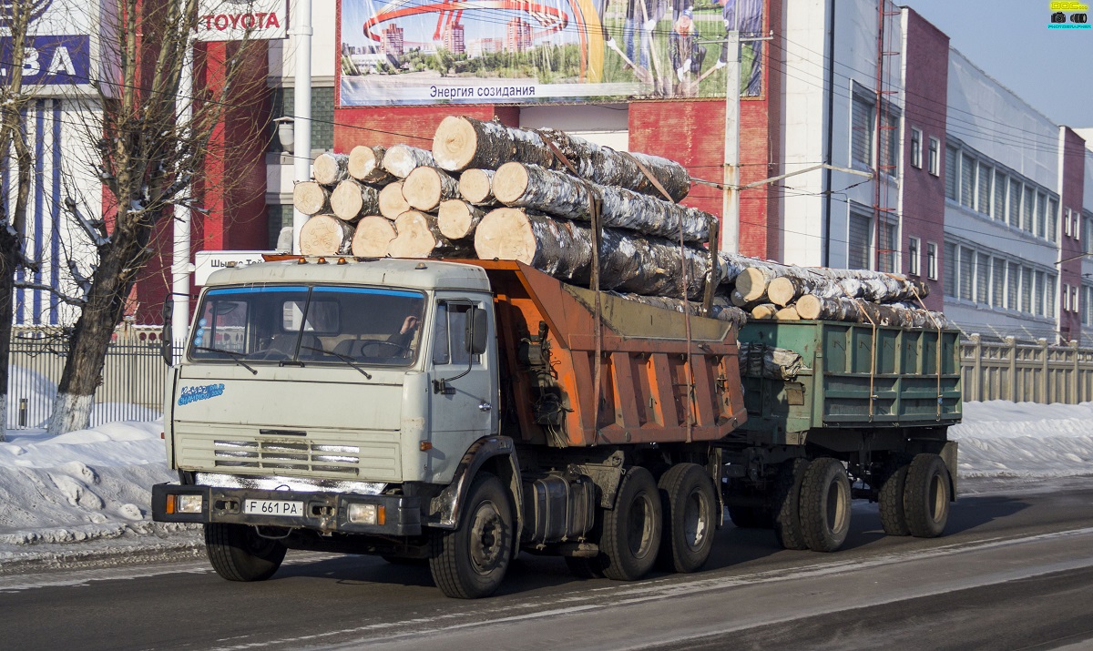 Восточно-Казахстанская область, № F 661 PA — КамАЗ-55111-02 [55111C]