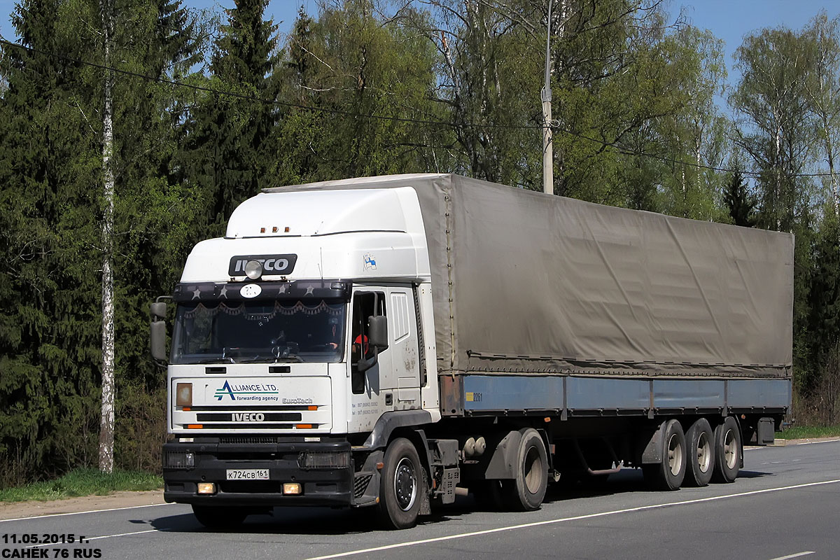 Ростовская область, № К 724 СВ 161 — IVECO EuroTech