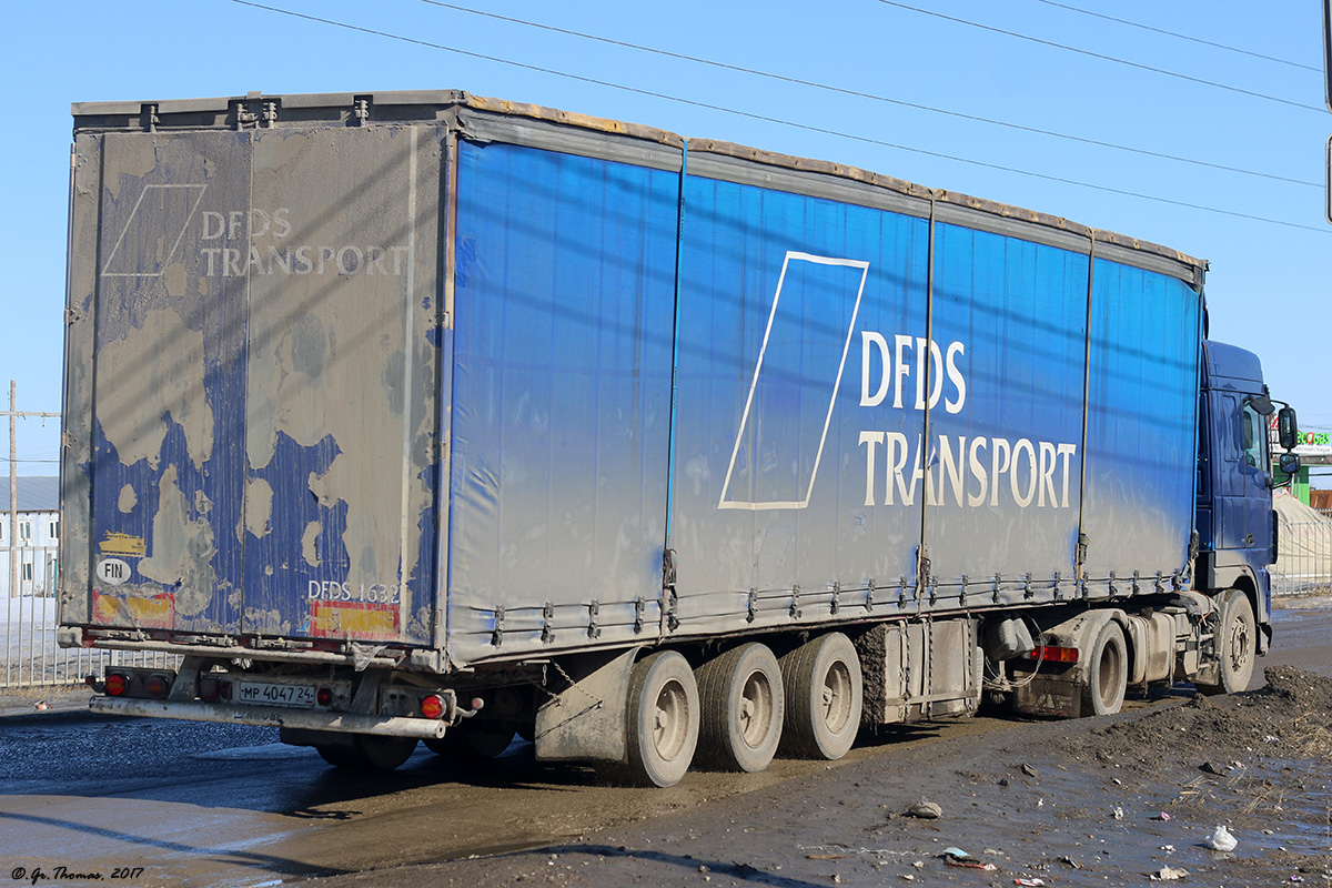 Красноярский край, № Е 304 ВХ 124 — DAF XF105 FT