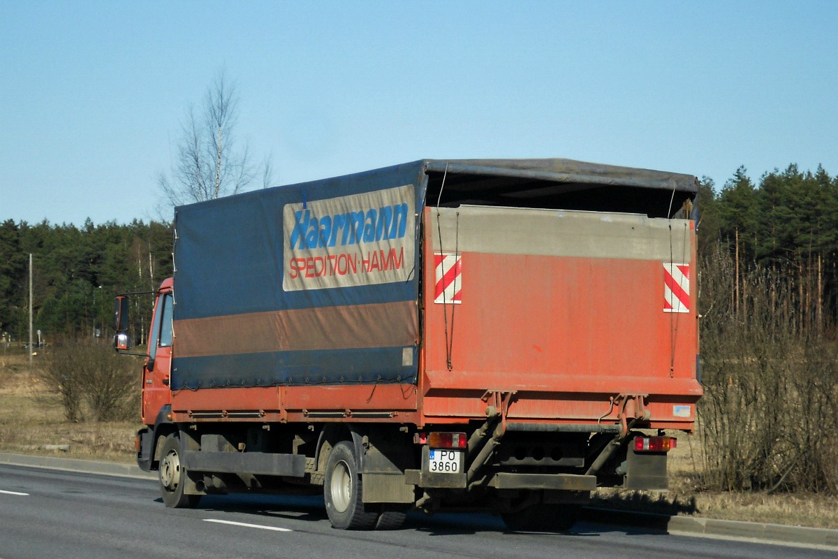 Латвия, № PO-3860 — MAN L2000 (общая модель)