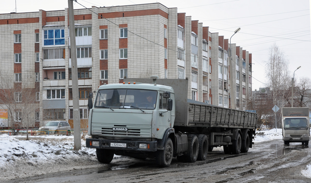 Омская область, № Н 320 МН 55 — КамАЗ-54115 [541150]