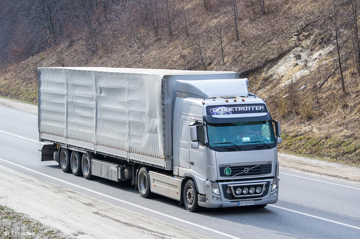 Закарпатская область, № АО 9499 АХ — Volvo ('2008) FH.480