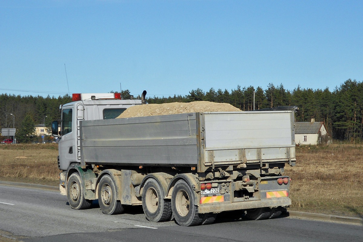 Латвия, № JC-5222 — Scania ('1996) R124G