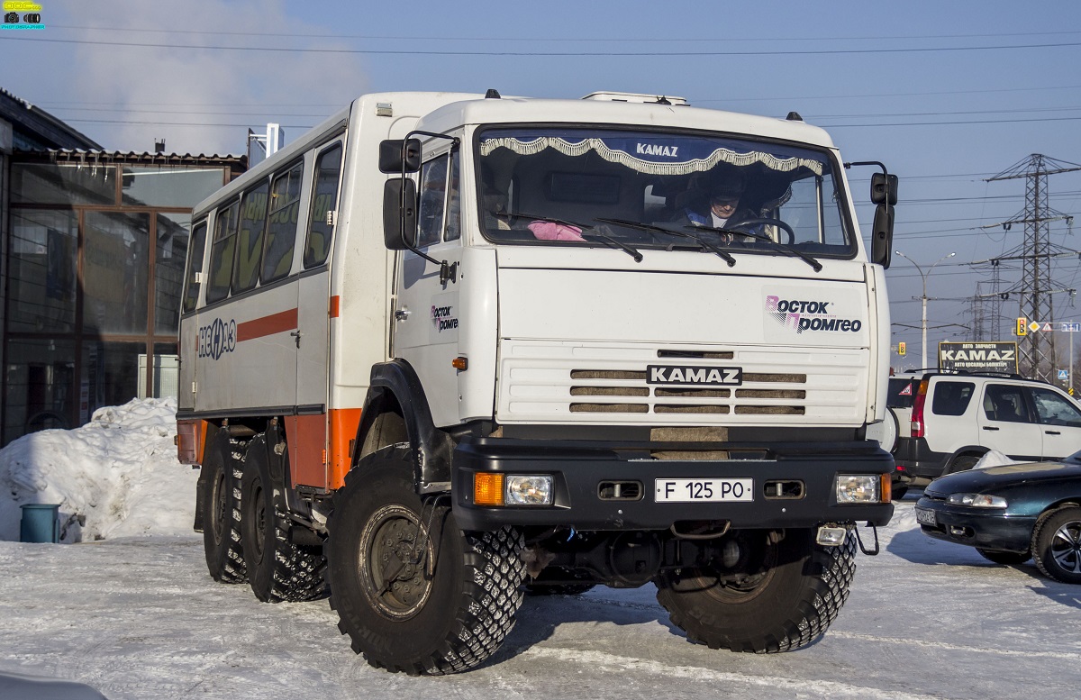 Восточно-Казахстанская область, № F 125 PO — КамАЗ-43114-15 [43114R]