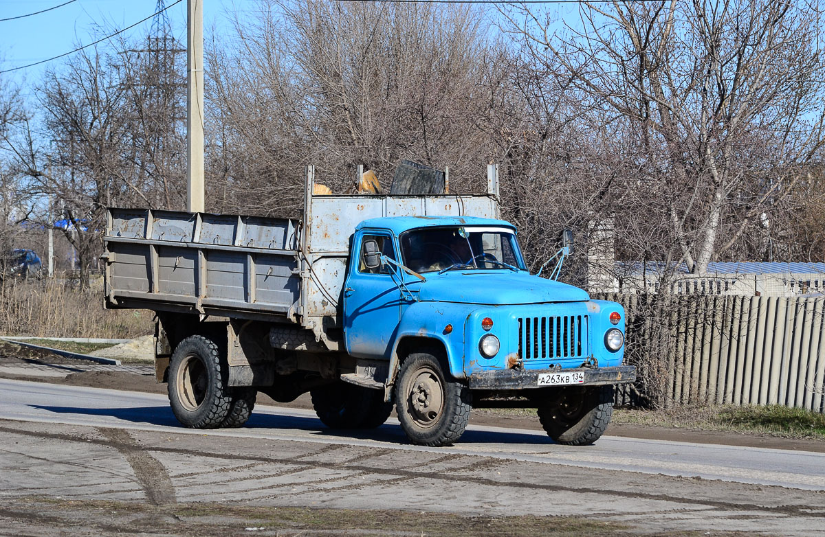 Волгоградская область, № А 263 КВ 134 — ГАЗ-53-14, ГАЗ-53-14-01