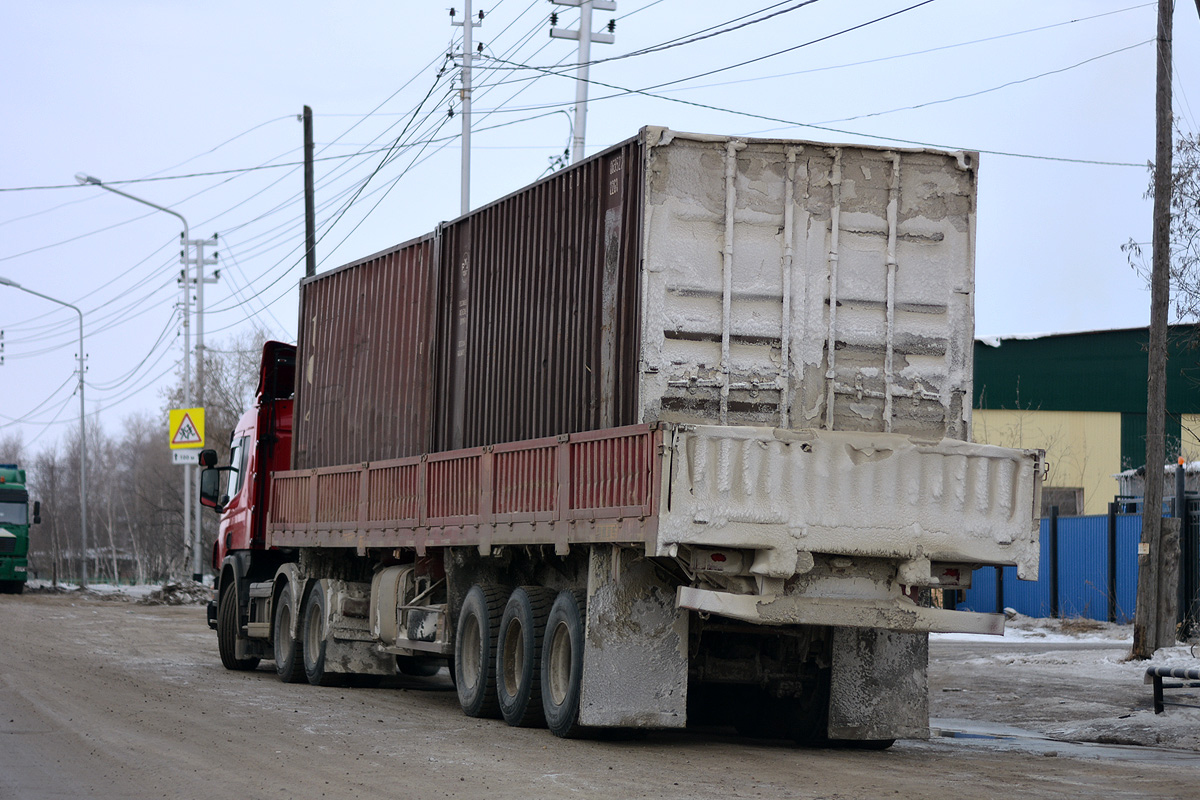 Саха (Якутия), № А 637 ТТ 14 — Scania ('2009, общая модель)