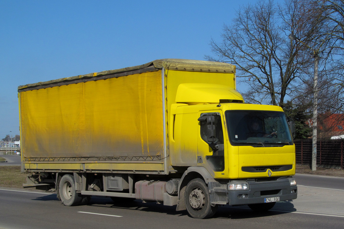 Литва, № CNL 922 — Renault Premium ('1996)