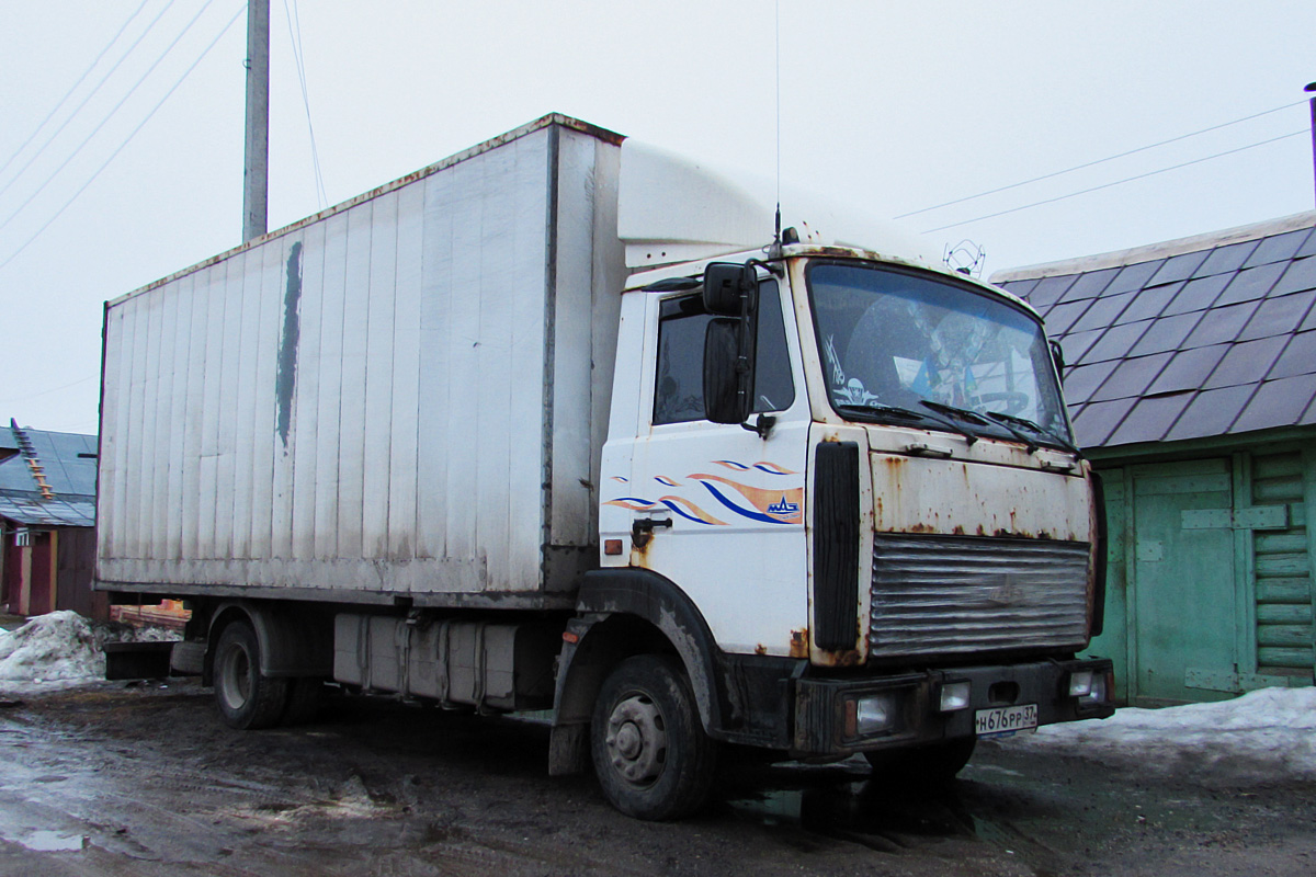 Ивановская область, № Н 676 РР 37 — МАЗ-437041 "Зубрёнок"