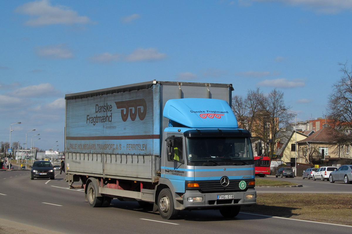 Литва, № FHG 018 — Mercedes-Benz Atego 1528