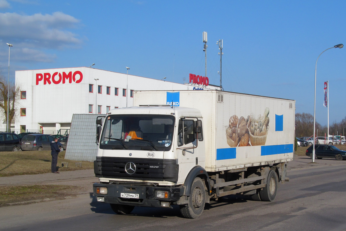 Калининградская область, № Н 739 МН 39 — Mercedes-Benz SK (общ. мод.)