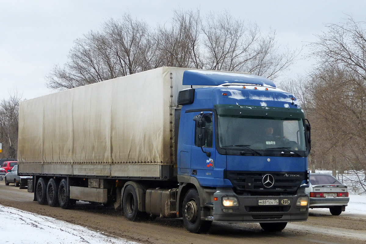 Волгоградская область, № М 881 ЕК 34 — Mercedes-Benz Actros ('2003) 1841