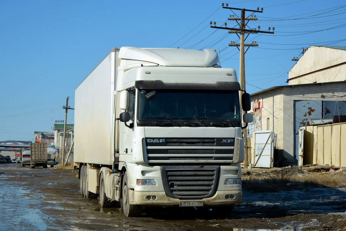 Санкт-Петербург, № О 856 ХС 178 — DAF XF105 FT