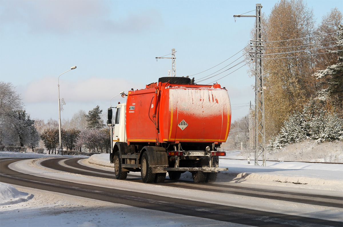 Красноярский край, № В 564 КК 124 — МАЗ-5337A2