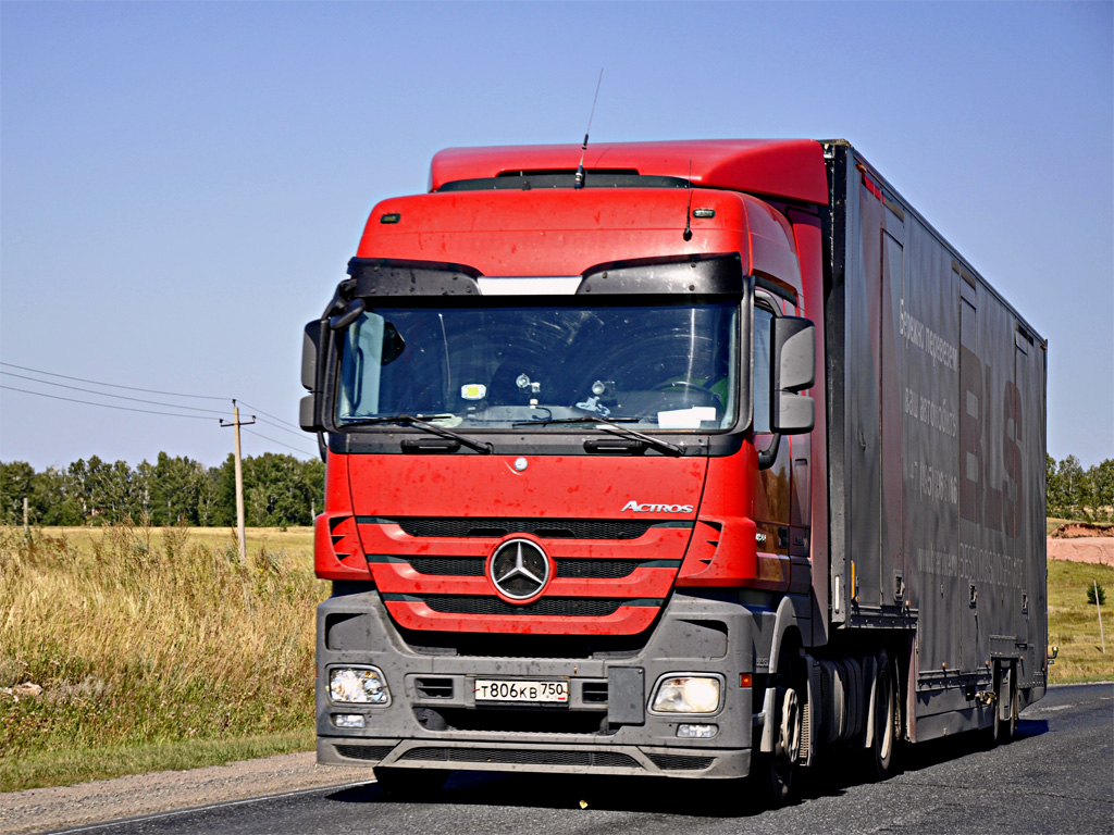 Московская область, № Т 806 КВ 750 — Mercedes-Benz Actros ('2009) 1844