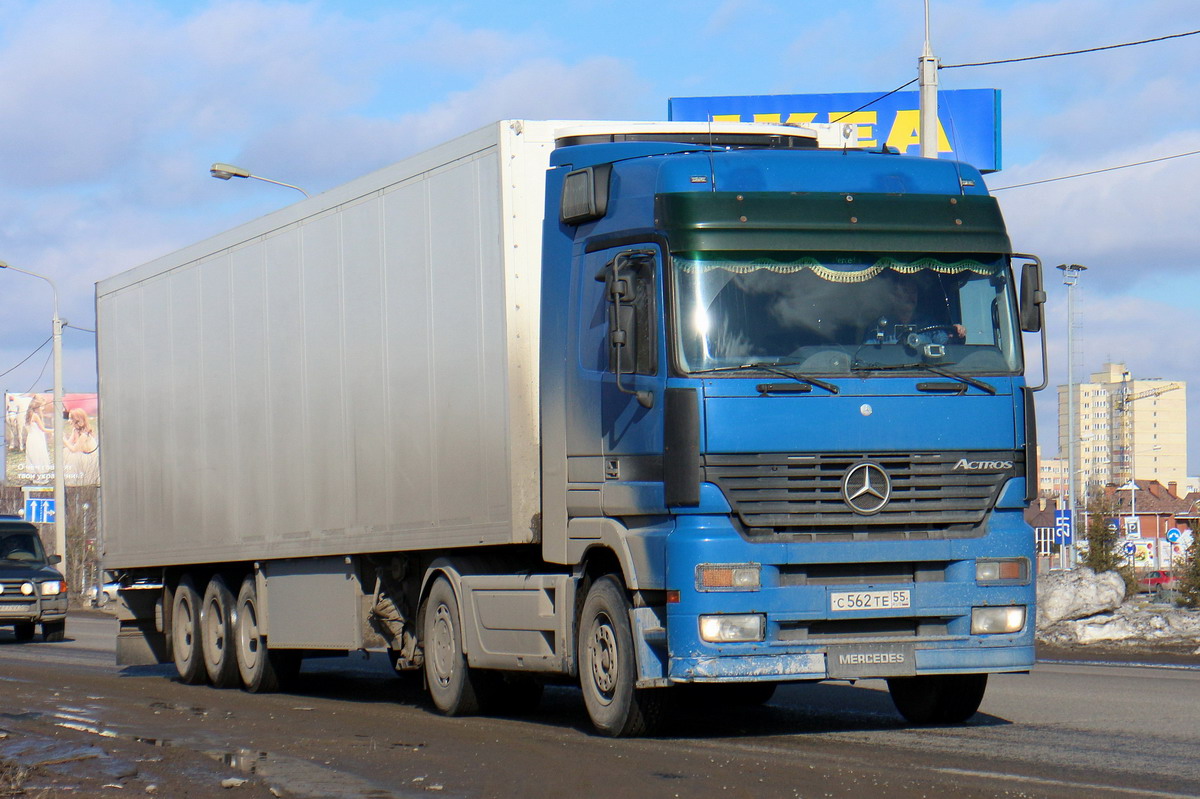 Омская область, № С 562 ТЕ 55 — Mercedes-Benz Actros ('1997) 1843