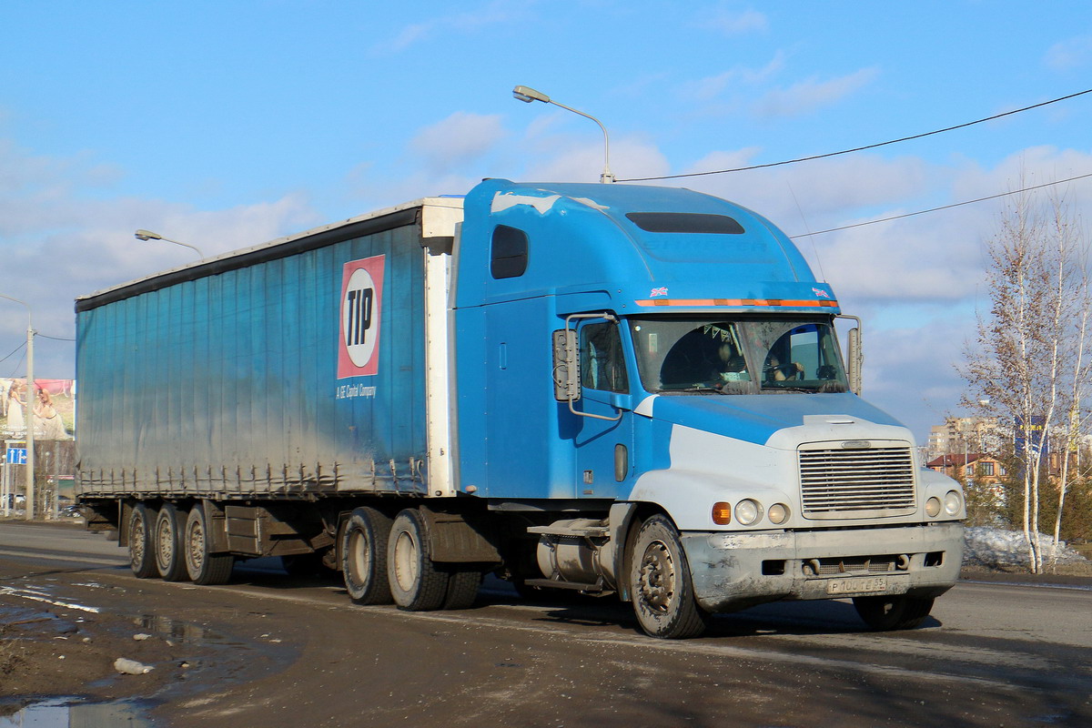 Омская область, № Р 100 ТЕ 55 — Freightliner Century Class