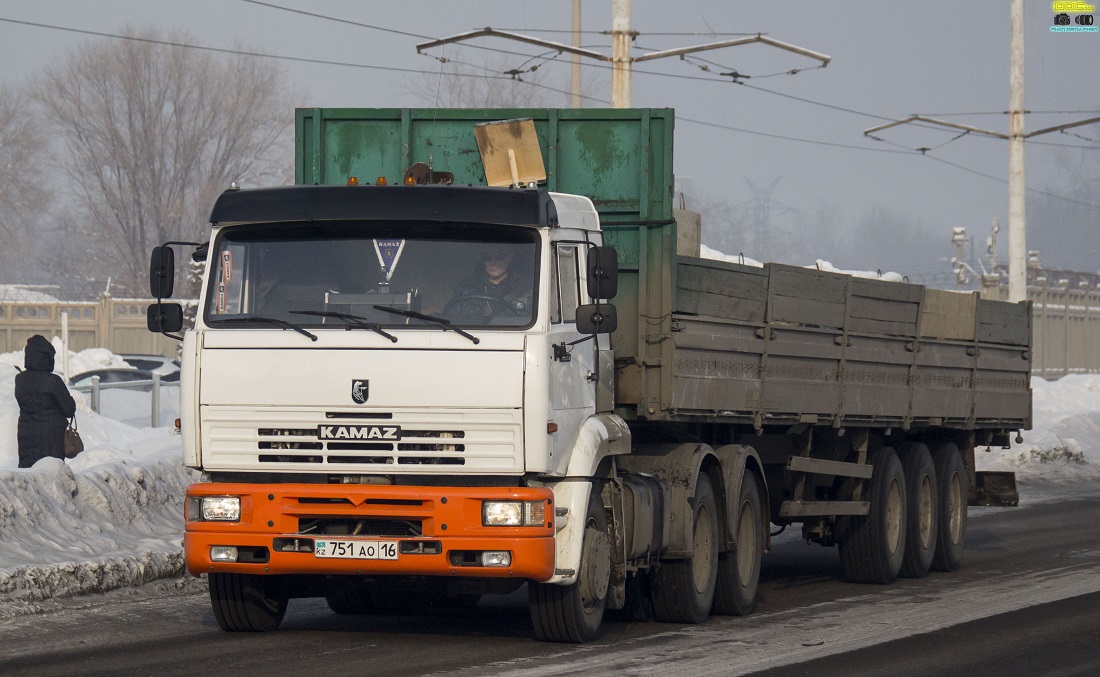 Восточно-Казахстанская область, № 751 AO 16 — КамАЗ-65116 [651160]