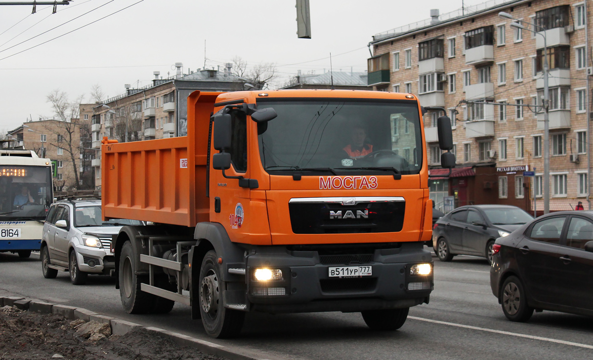 Москва, № В 511 УР 777 — MAN TGM (общая модель)