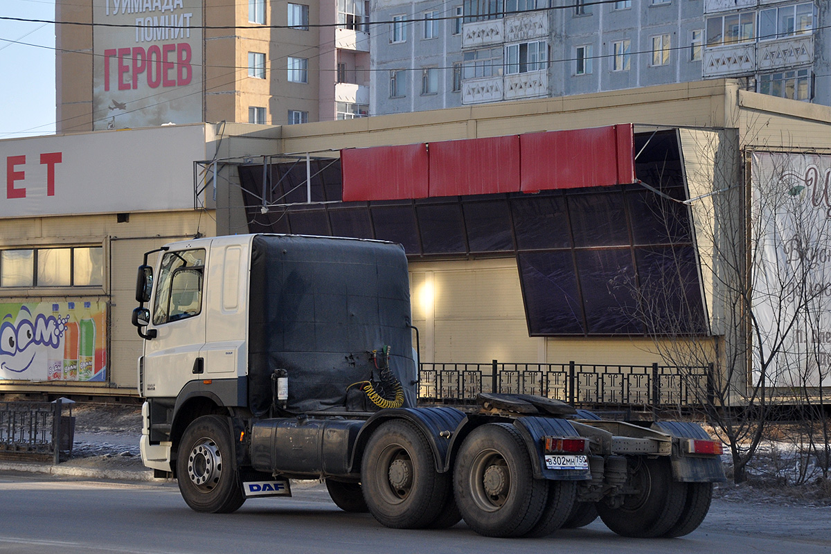 Саха (Якутия), № В 302 МН 750 — DAF CF85 FTT