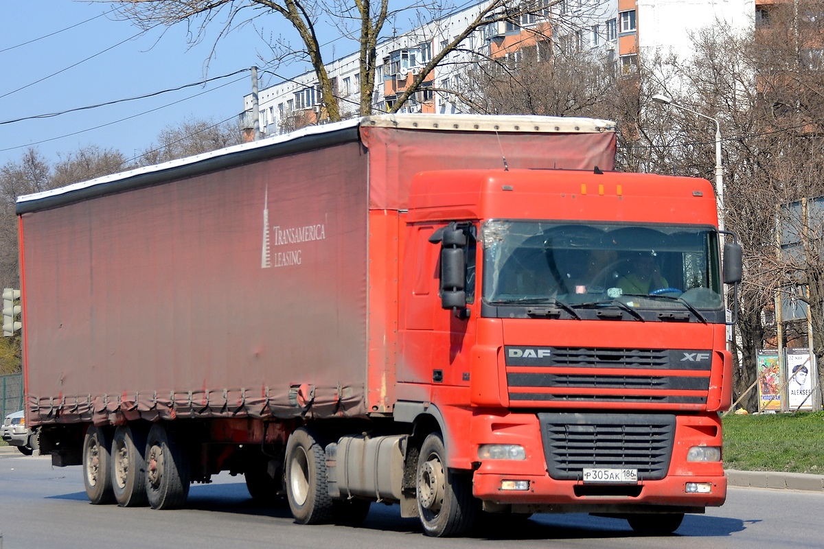 Ханты-Мансийский автоном.округ, № Р 305 АК 186 — DAF XF95 FT