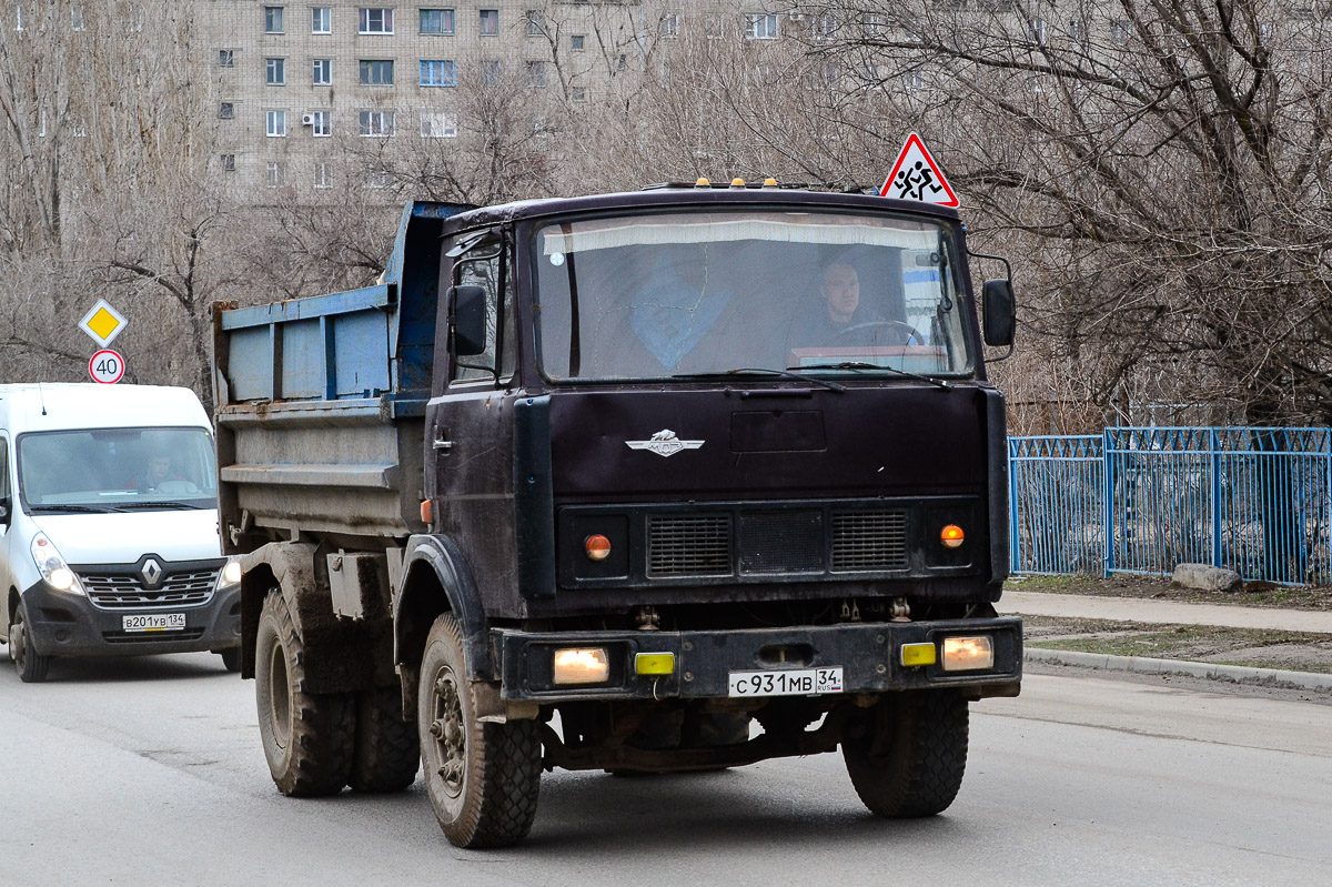 Волгоградская область, № С 931 МВ 34 — МАЗ-5551 [555100]