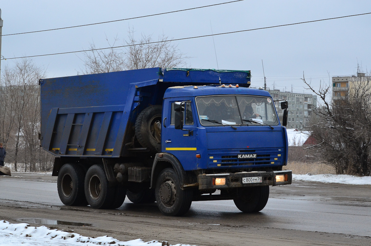 Волгоградская область, № С 800 РМ 34 — КамАЗ-65115-02 [65115C]