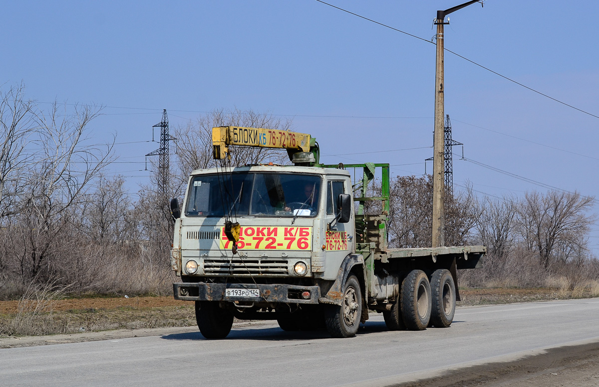 Волгоградская область, № В 193 РО 134 — КамАЗ-5320