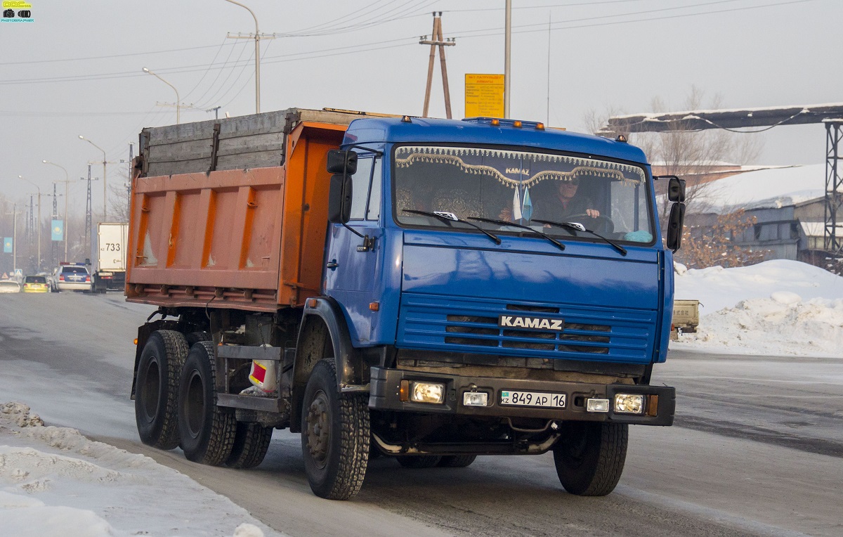 Восточно-Казахстанская область, № 849 AP 16 — КамАЗ-53229 (общая модель)