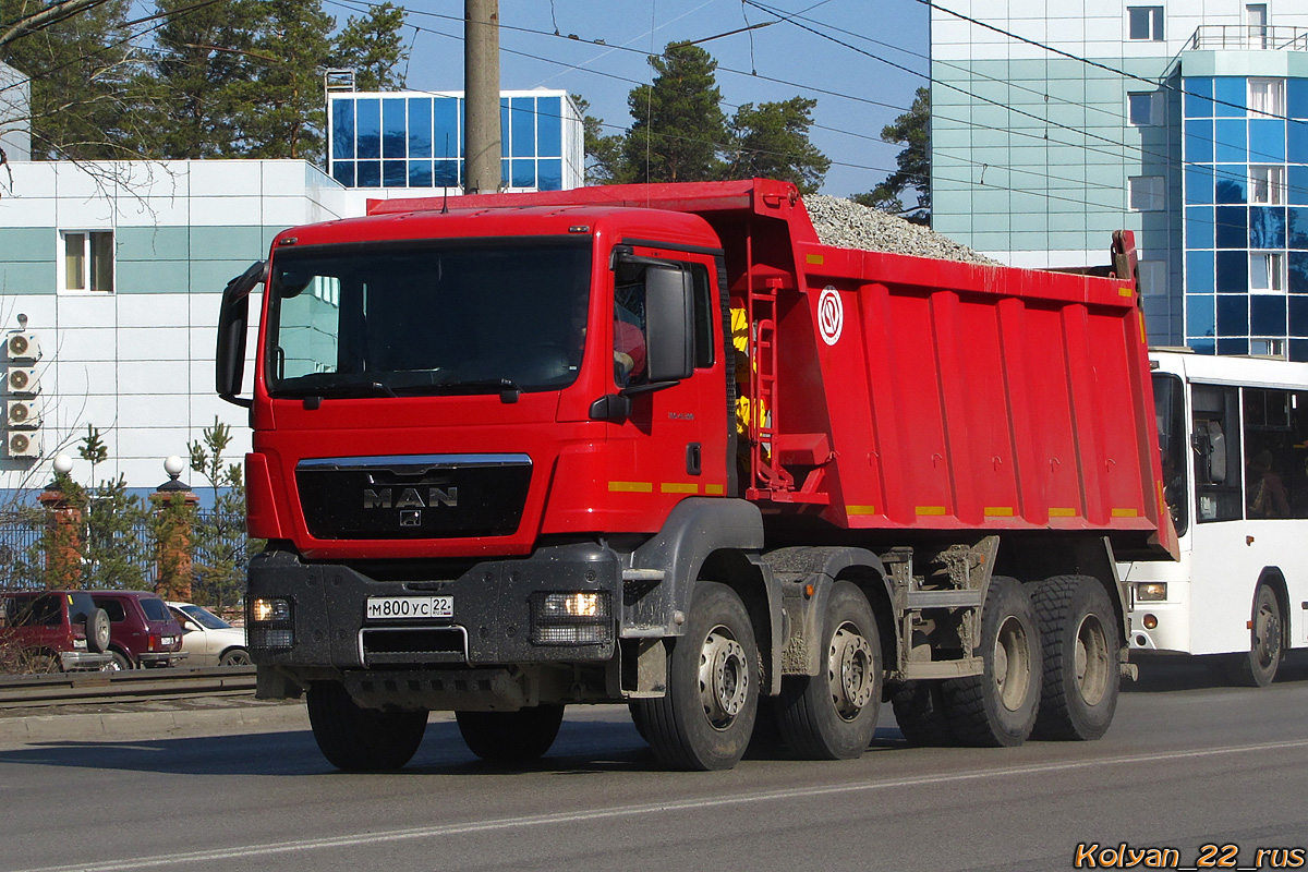 Алтайский край, № М 800 УС 22 — MAN TGS ('2007) 41.390