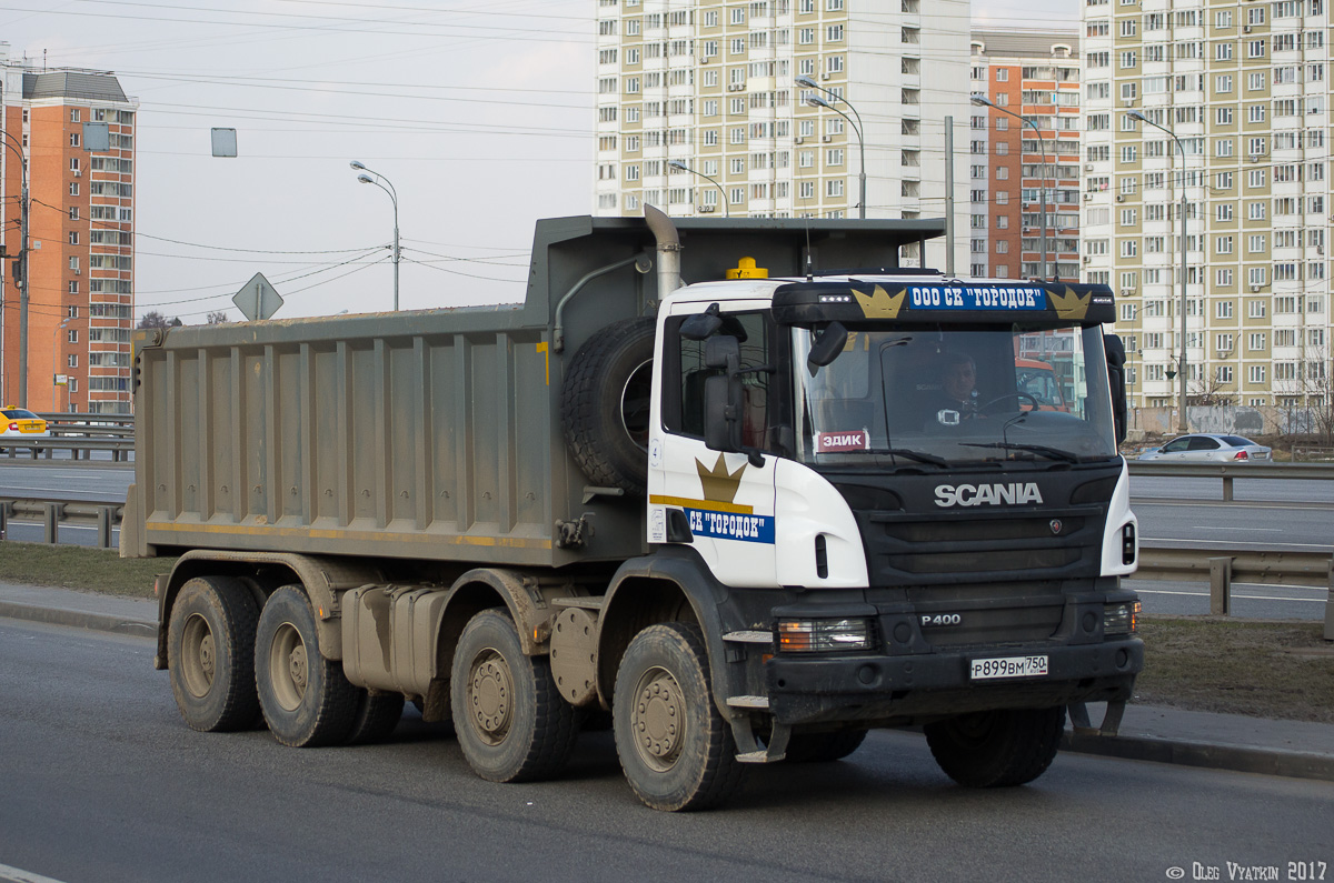 Московская область, № Р 899 ВМ 750 — Scania ('2011) P400