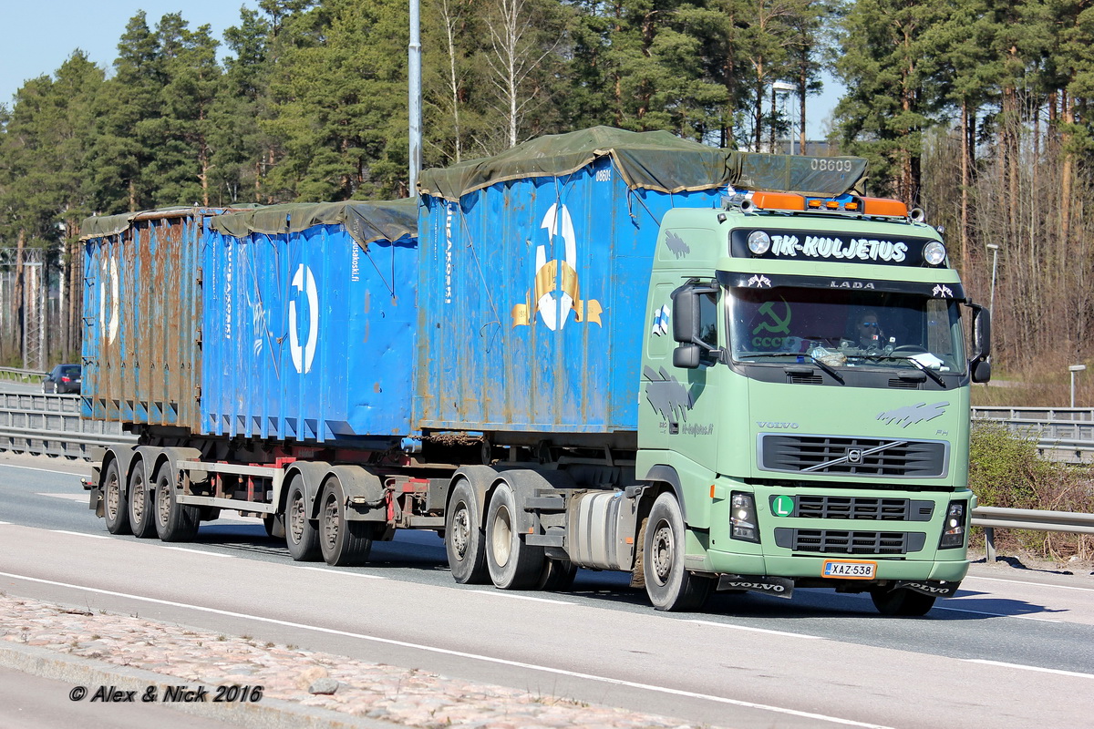 Финляндия, № XAZ-538 — Volvo ('2002) FH12.520