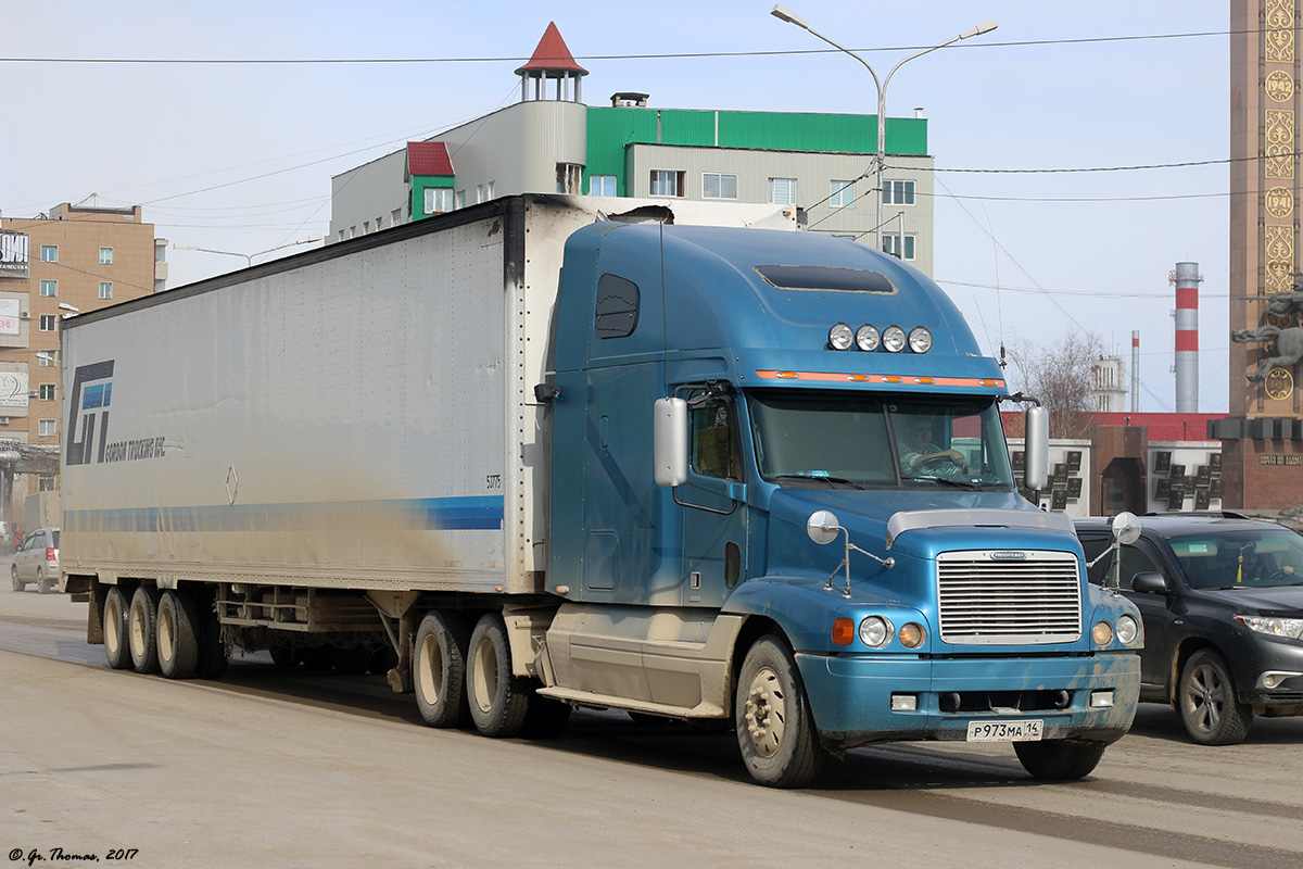 Саха (Якутия), № Р 973 МА 14 — Freightliner Century Class