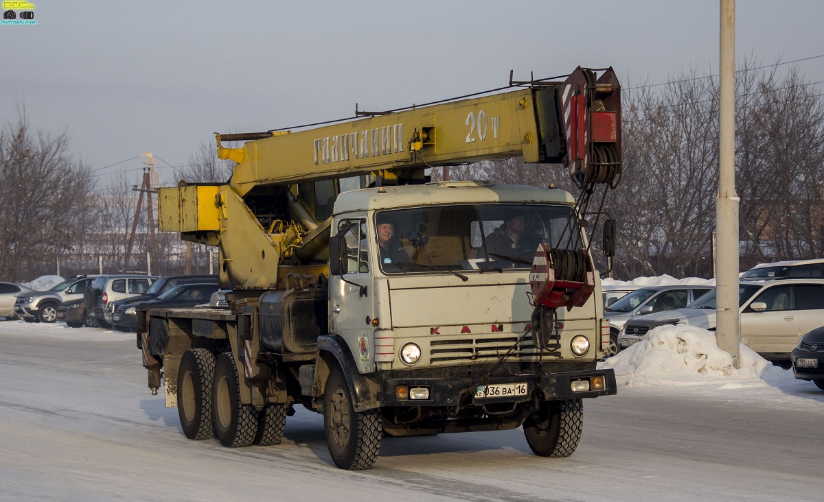 Восточно-Казахстанская область, № 036 BA 16 — КамАЗ-53213