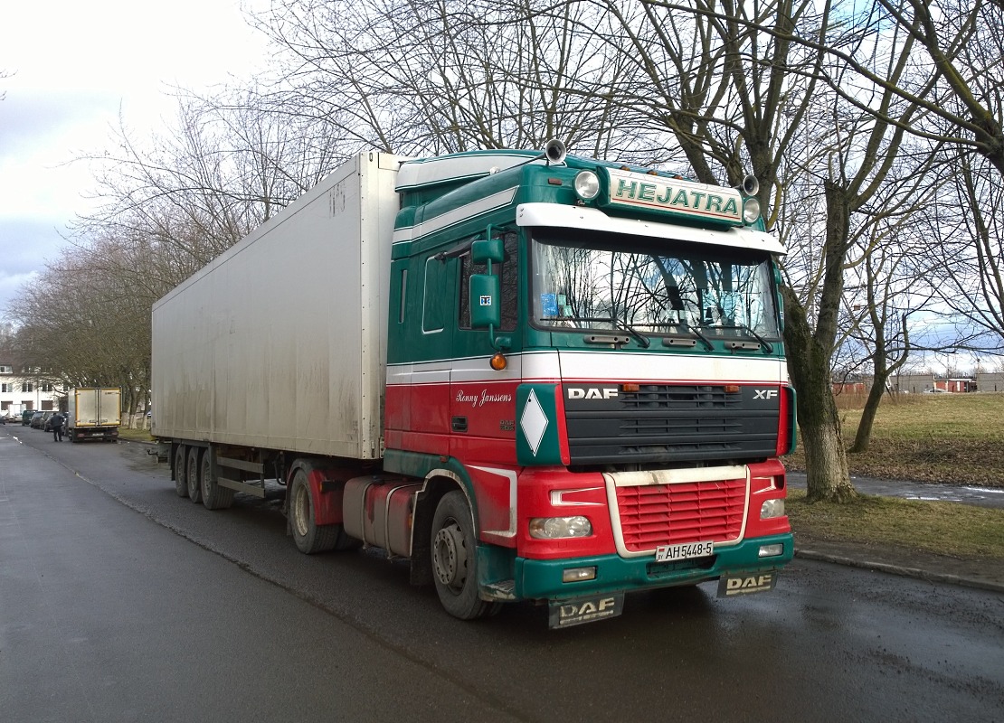 Минская область, № АН 5448-5 — DAF XF95 FT