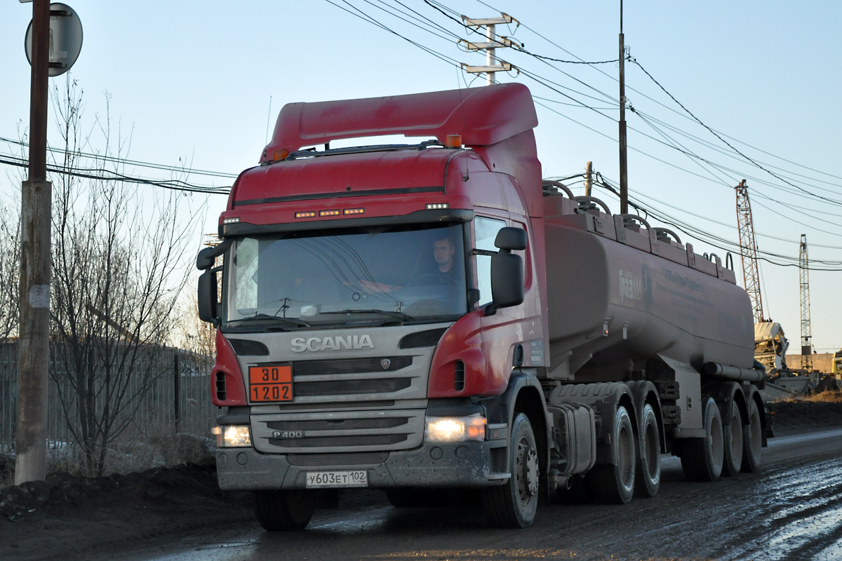 Башкортостан, № У 603 ЕТ 102 — Scania ('2011) P400