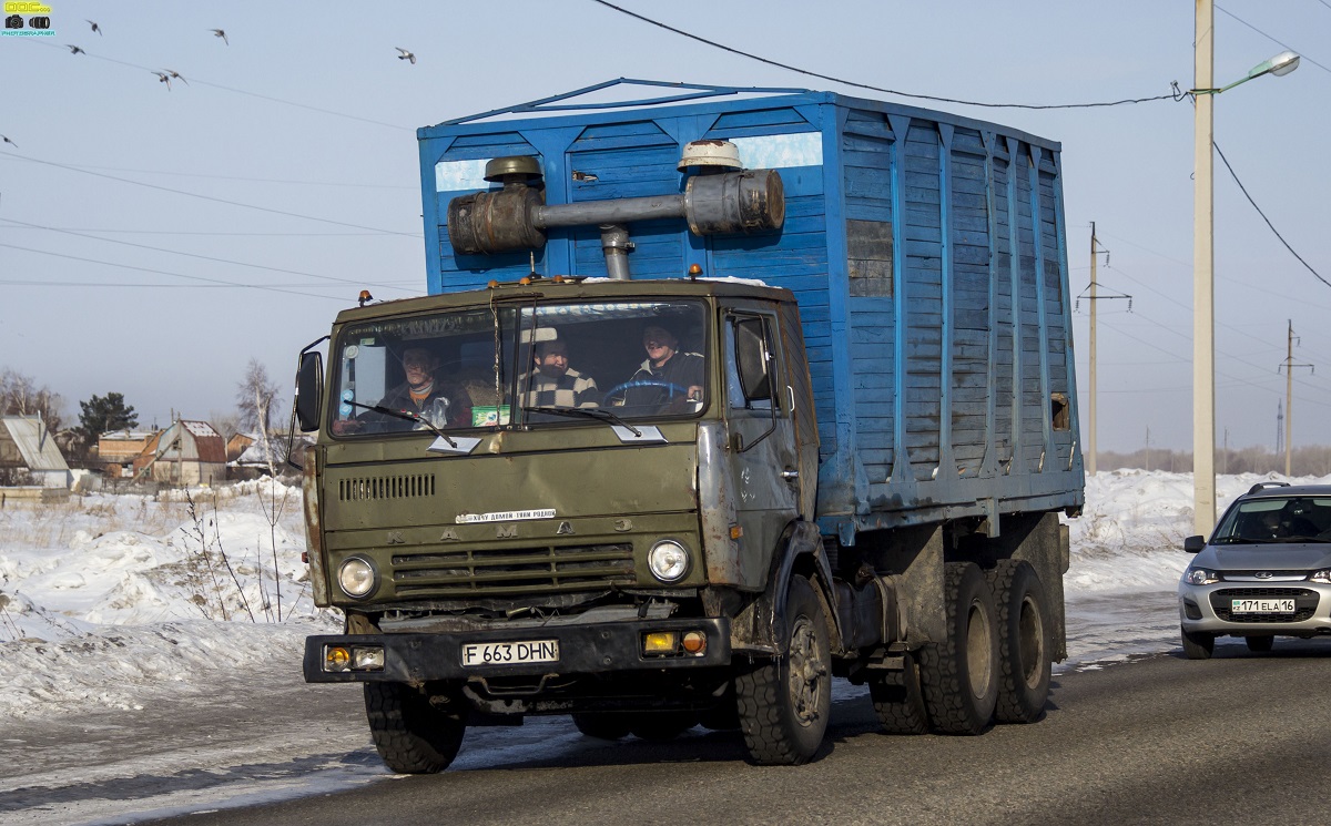 Восточно-Казахстанская область, № F 663 DHN — КамАЗ-5320