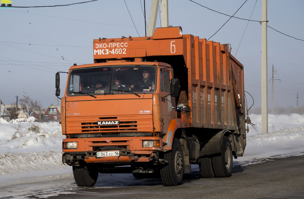 Восточно-Казахстанская область, № 063 AD 16 — КамАЗ-53605-15 [53605R]