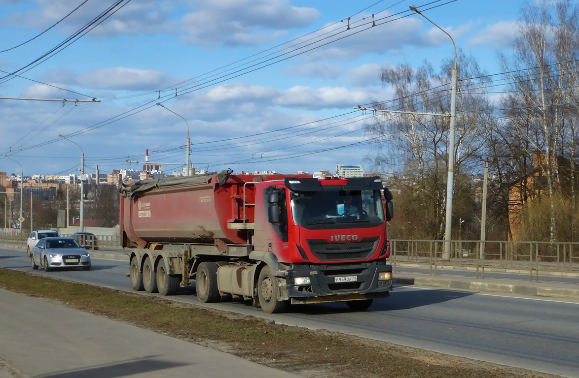 Тульская область, № Р 939 ОА 71 — IVECO Stralis ('2012) 420