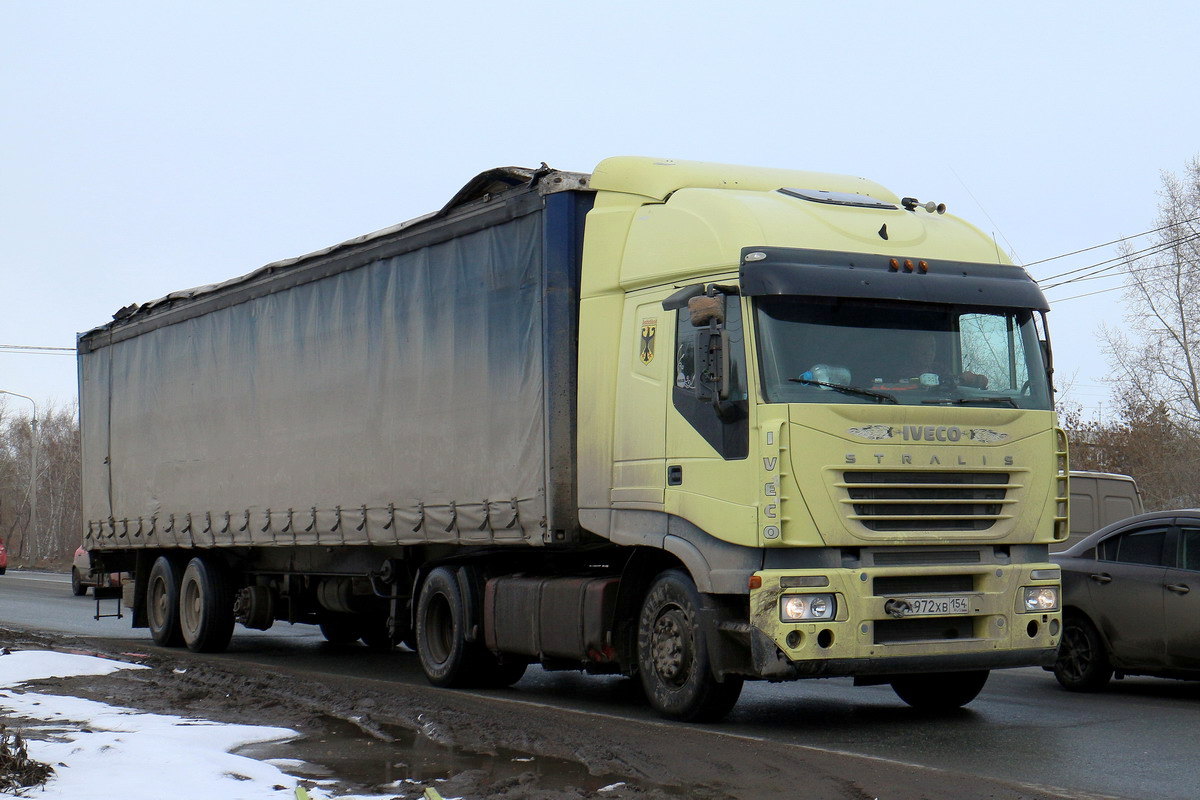 Новосибирская область, № А 972 ХВ 154 — IVECO Stralis ('2002) 430