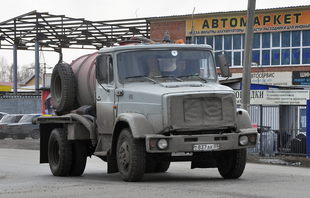 Омская область, № Т 837 АК 55 — ЗИЛ-494560