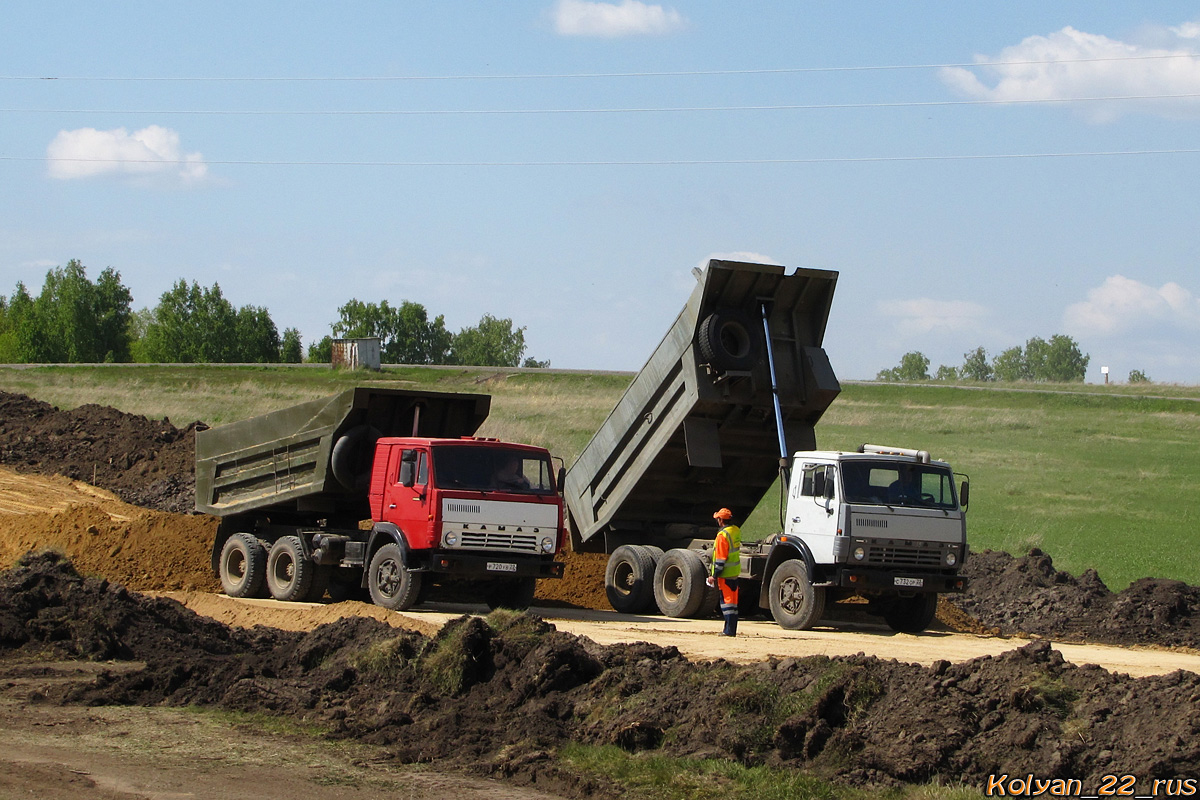 Алтайский край, № Р 720 УВ 22 — КамАЗ-5511